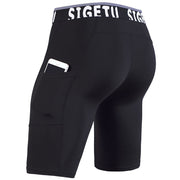 exercise yoga men's shorts - Blue Force Sports