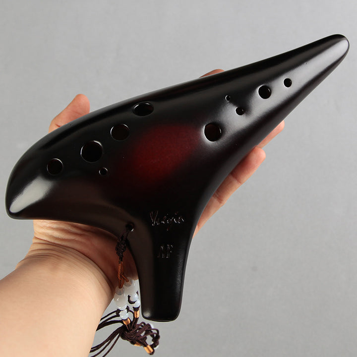 Professional performance smoked ocarina - Blue Force Sports