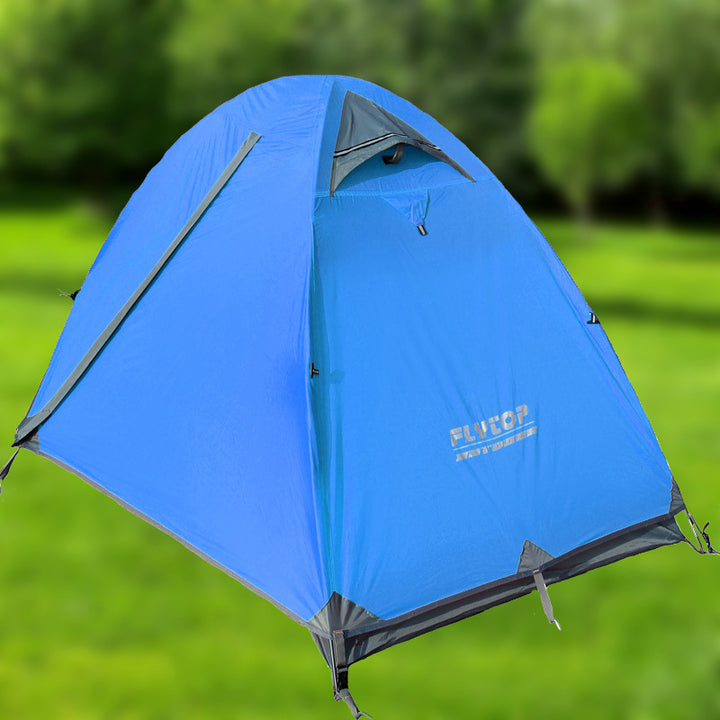 Outdoor Double Camping Rainproof Tents Outdoor Camping High Mountain Snowfield Ultra-light Camping Equipment - Blue Force Sports