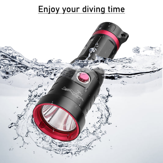 Rechargeable diving flashlight - Blue Force Sports
