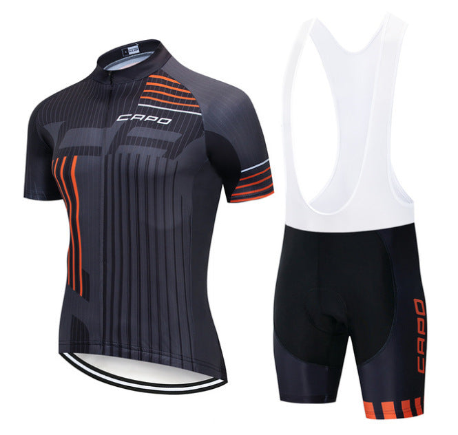 Cycling Jersey Short Sleeve Suit Men Summer - Blue Force Sports