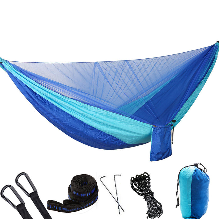 Anti-mosquito outdoor camping hammock - Blue Force Sports