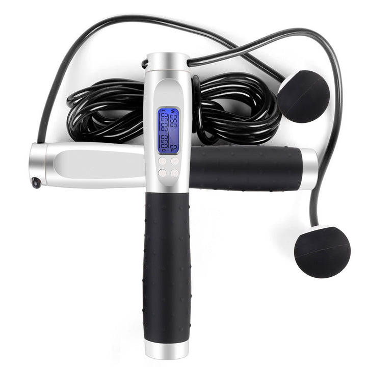 Smart electronic counting skipping rope - Blue Force Sports