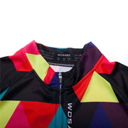 Colorful mountain bike riding suit - Blue Force Sports