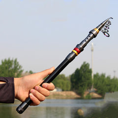 Carbon fishing rod short section mini sea rod - Blue Force Sports