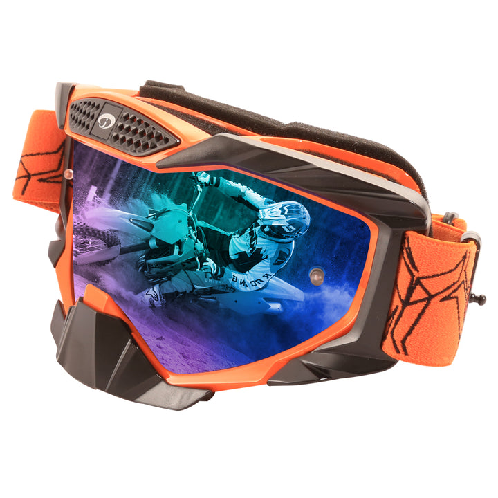 Motorcycle riding goggles - Blue Force Sports