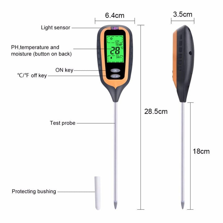 Soil pH tester - Blue Force Sports