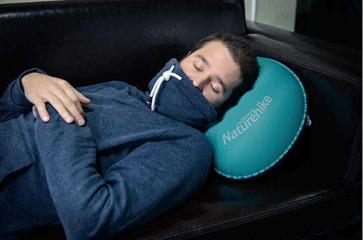 Travel portable inflatable pillow - Blue Force Sports
