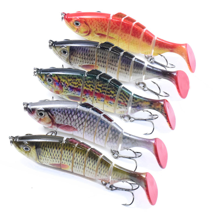 Simulation Of Multi Link Sub Decoy Hard T-tail Multi Link Bait - Blue Force Sports