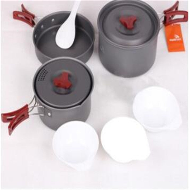 Picnic cookware set camping pot set camping pot - Blue Force Sports