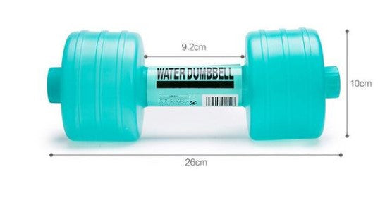 [2] water imported plastic irrigation water injection Japanese ladies fitness body dumbbells - Blue Force Sports