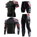 Sportswear quick-drying running suit - Blue Force Sports