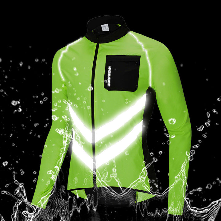 Cycling fishing reflective jacket - Blue Force Sports