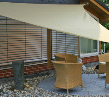 Outdoor sunshade triangle canopy rain canopy landscape sunshade sunshade canopy - Blue Force Sports