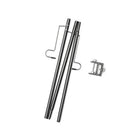 Soporte ajustable para linterna de camping con perchas desmontables