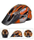 Manta Raccoon Bicycle Mountain Bike Integrated Riding Helmet - Blue Force Sports