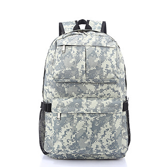 Camouflage stylish backpack leisure large capacity waterproof backpack for men and women - Blue Force Sports