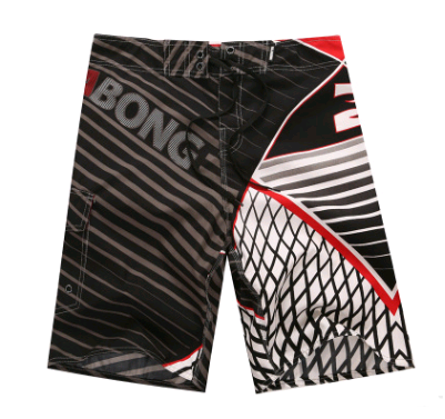 Quick-drying surf beach shorts Five-point fashion holiday peach trousers beach pants - Blue Force Sports