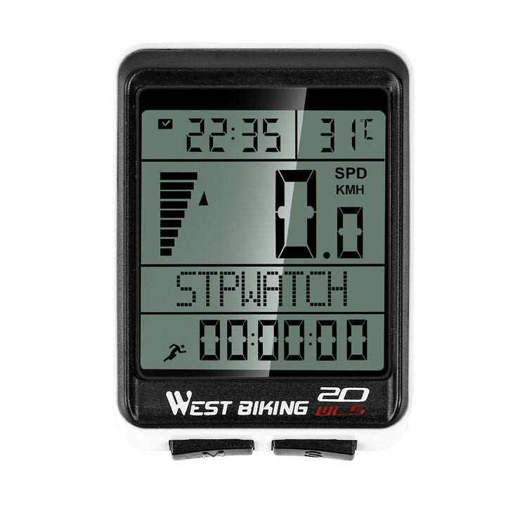 English wireless bicycle stopwatch - Blue Force Sports