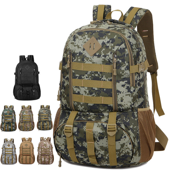 Outdoor mountaineering bag travel backpack camouflage - Blue Force Sports