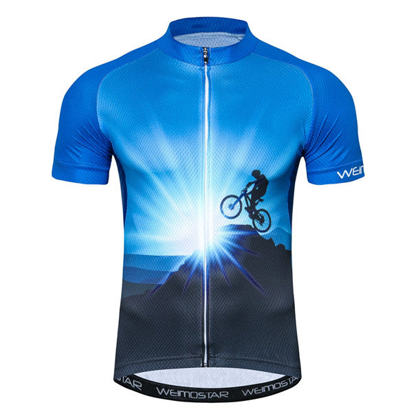 Summer cycling jersey shirt - Blue Force Sports