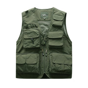Multi-pocket fishing vest - Blue Force Sports