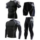 Sportswear quick-drying running suit - Blue Force Sports