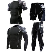 Sportswear quick-drying running suit - Blue Force Sports