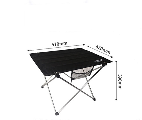 Outdoor camping small folding table aviation light aluminum alloy portable picnic table - Blue Force Sports