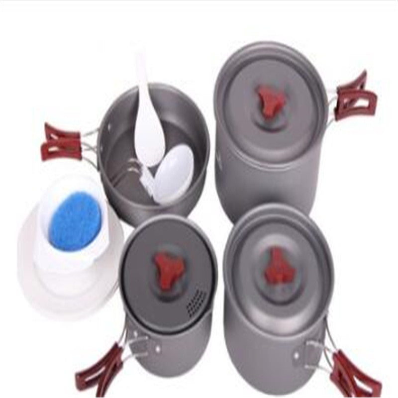 Picnic cookware set camping pot set camping pot - Blue Force Sports