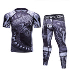Perspiration quick-drying long-sleeved clothes - Blue Force Sports