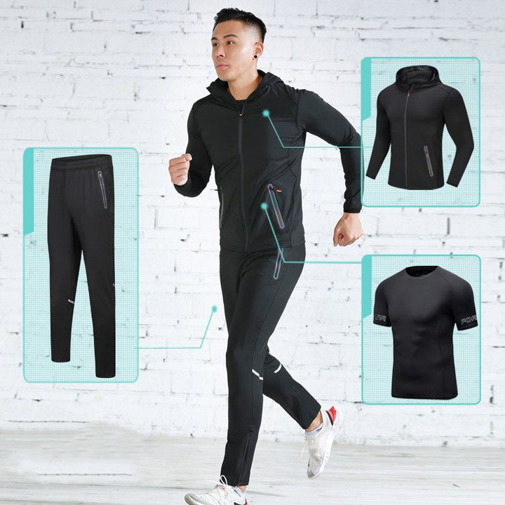 Three-piece running suit - Blue Force Sports