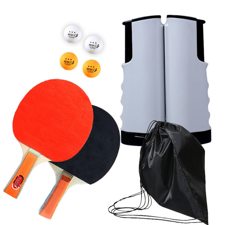 Retractable and Portable Table Tennis Racket Set - Blue Force Sports