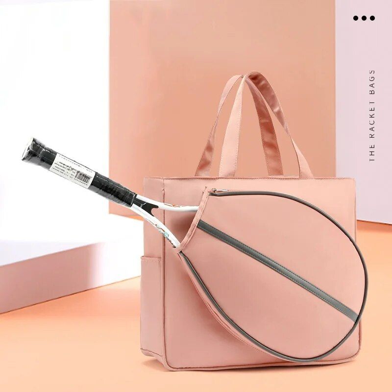 Multifunktionale Tennis- und Badmintonschlägertasche - Tragbare, wasserdichte Unisex-Schultersporttasche