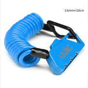 ULAC portable helmet lock luggage lock bike lock - Blue Force Sports