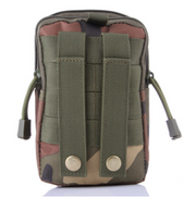 Outdoor Sports Molle Tactical Pocket Male 5.5 6 Inch Waterproof Mobile Phone Bag - Blue Force Sports