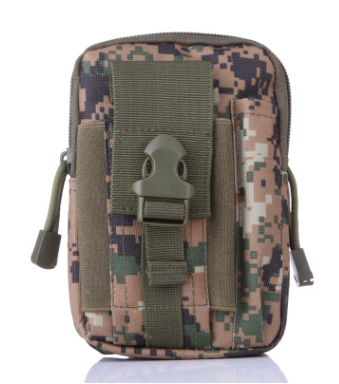 Outdoor Sports Molle Tactical Pocket Male 5.5 6 Inch Waterproof Mobile Phone Bag - Blue Force Sports