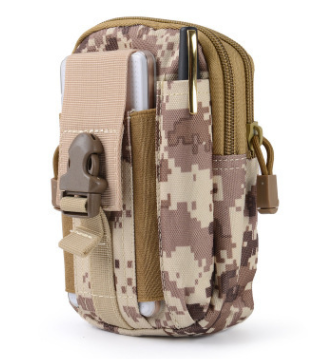 Outdoor Sports Molle Tactical Pocket Male 5.5 6 Inch Waterproof Mobile Phone Bag - Blue Force Sports
