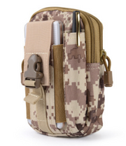 Outdoor Sports Molle Tactical Pocket Male 5.5 6 Inch Waterproof Mobile Phone Bag - Blue Force Sports