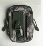 Outdoor Sports Molle Tactical Pocket Male 5.5 6 Inch Waterproof Mobile Phone Bag - Blue Force Sports