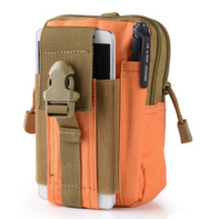 Outdoor Sports Molle Tactical Pocket Male 5.5 6 Inch Waterproof Mobile Phone Bag - Blue Force Sports