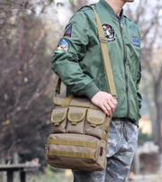 Factory direct campaign backpack single shoulder camouflage outsourcing handbag tactical package field kit - Blue Force Sports