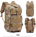 Camouflage Backpack Outdoor Sports Upgraded 3P Bag Camouflage Backpack Tactical Backpack Outdoor Camping Travel - Blue Force Sports