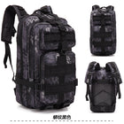Camouflage Backpack Outdoor Sports Upgraded 3P Bag Camouflage Backpack Tactical Backpack Outdoor Camping Travel - Blue Force Sports