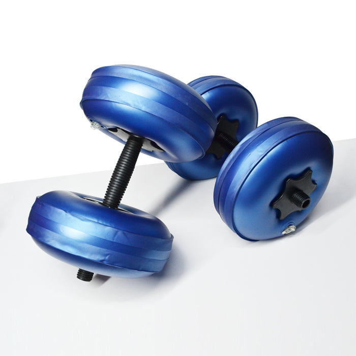 Water filled dumbbells - Blue Force Sports