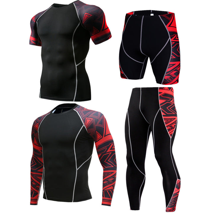 Sportswear quick-drying running suit - Blue Force Sports