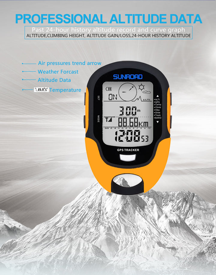 Outdoor navigation altimeter - Blue Force Sports