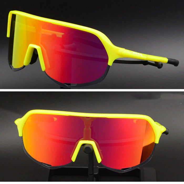 Outdoor Polarized Sports Bike Goggles And Windshield - Blue Force Sports