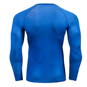 Long sleeve breathable quick-drying fitness training clothes - Blue Force Sports