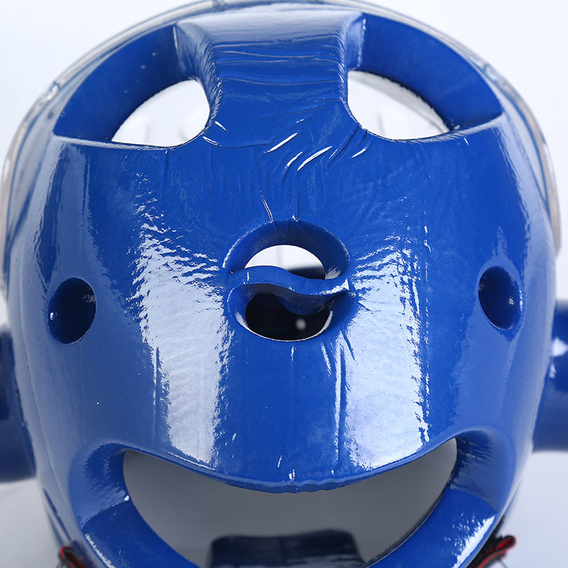 Helm Pelindung Kepala Karate Taekwondo Sanda Head Integrated - Blue Force Sports
